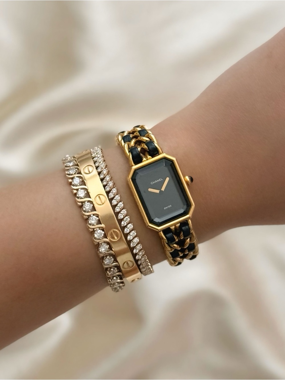 AUTHENTIC VINTAGE CHANEL PREMIERE M WATCH